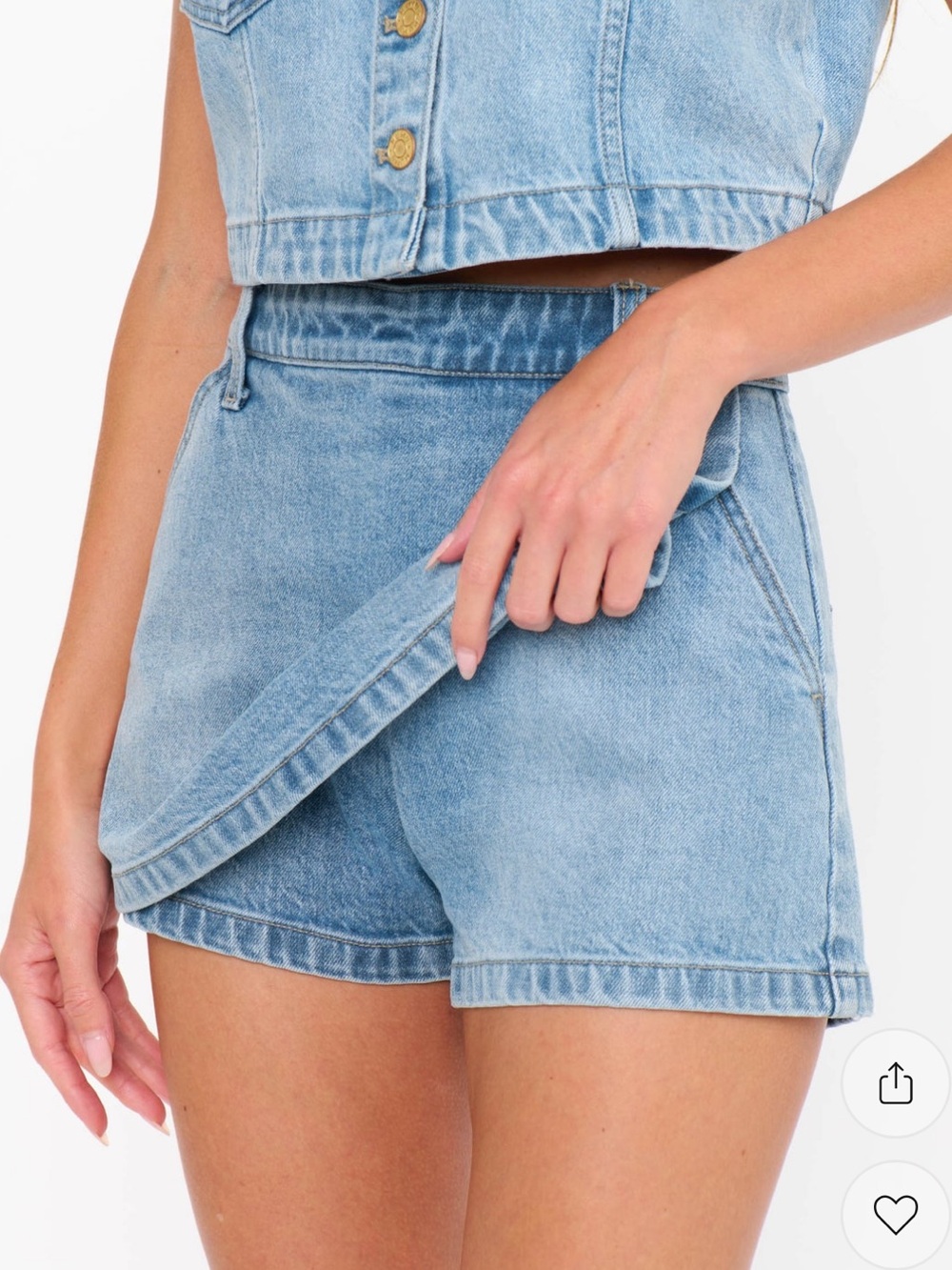 Show Me Your MuMu Monroe Skort In Stratosphere